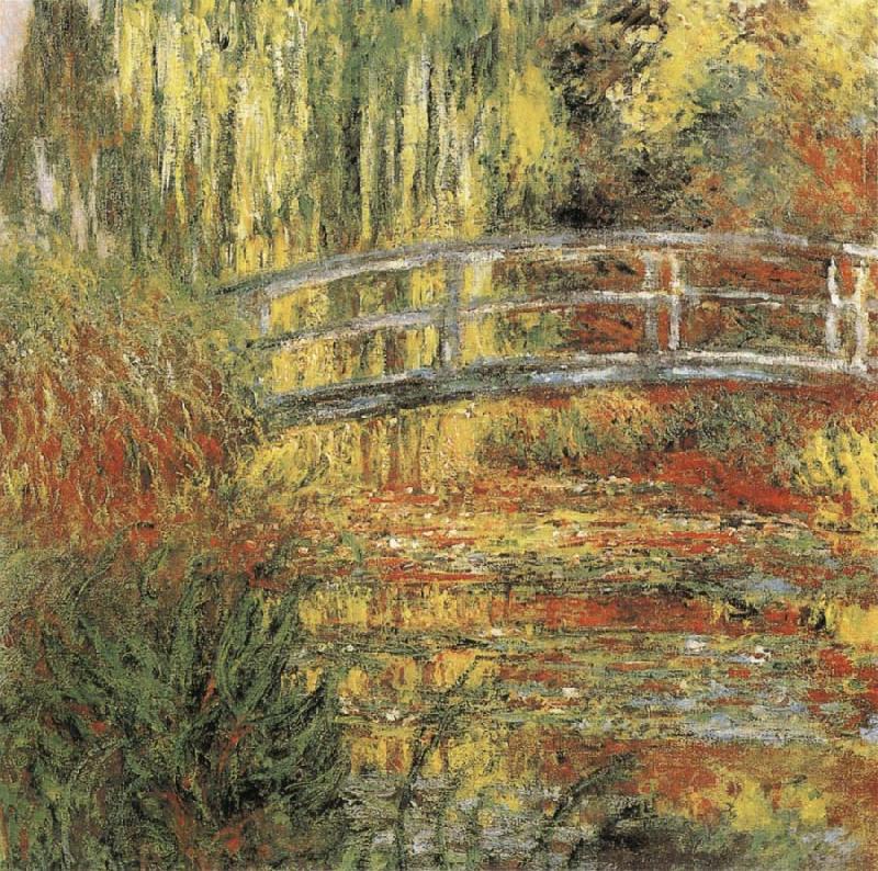 The Waterlily Pond, Claude Monet